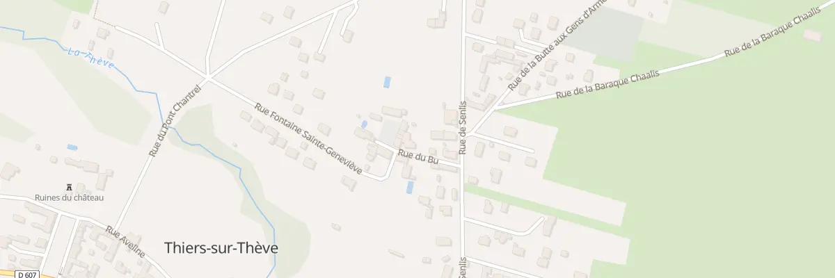 Plan du 4 Rue du Bû à Thiers-sur-Thève