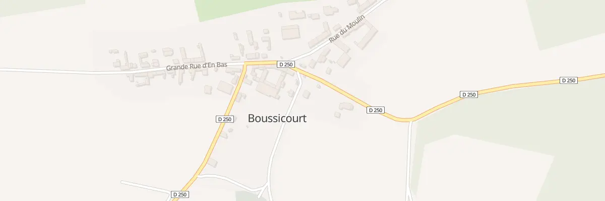 Plan du 3 Rue de Fignières à Boussicourt