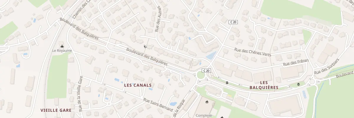 Plan du 7 Rue des Aulnes à Onet-le-Château