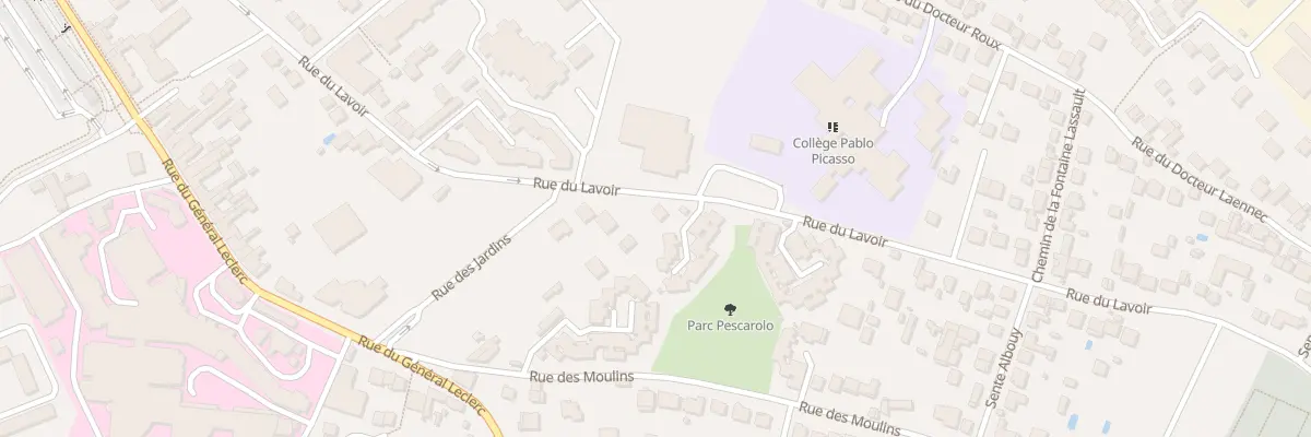Plan du 64 Rue du Lavoir à Montfermeil