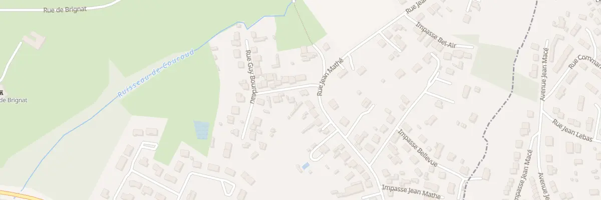 Plan du 41 Rue Jean Mathé à Domérat