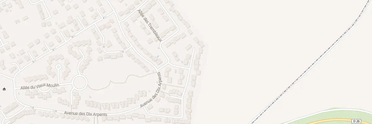 Plan du 21 Rue de la Pointe d’Aumont à Vémars