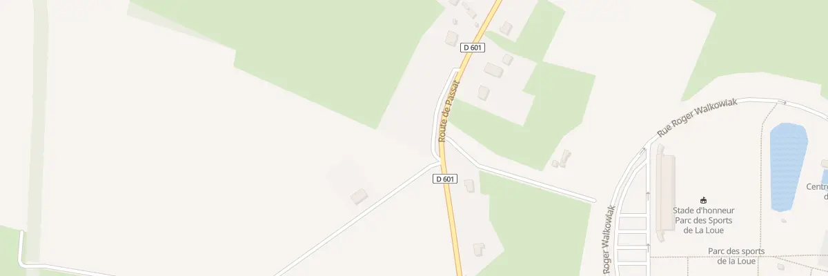 Plan du 48 Rte de Passat à Saint-Victor