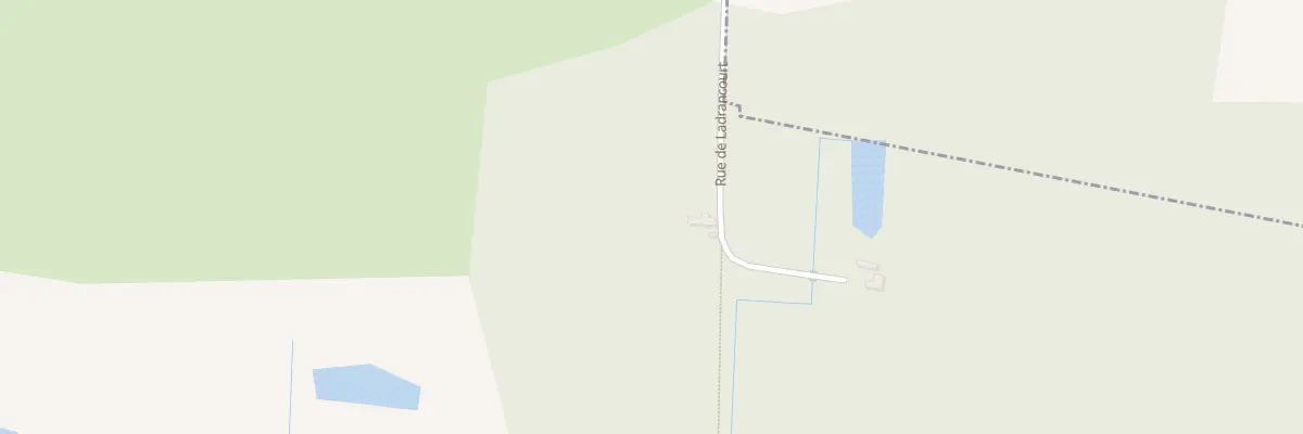 Plan du 532 Rue de Ladrancourt à Sacy-le-Grand