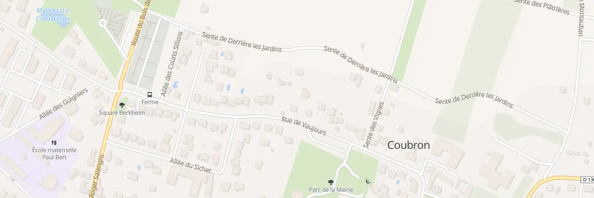 Plan du 48 Rue de Vaujours à Coubron