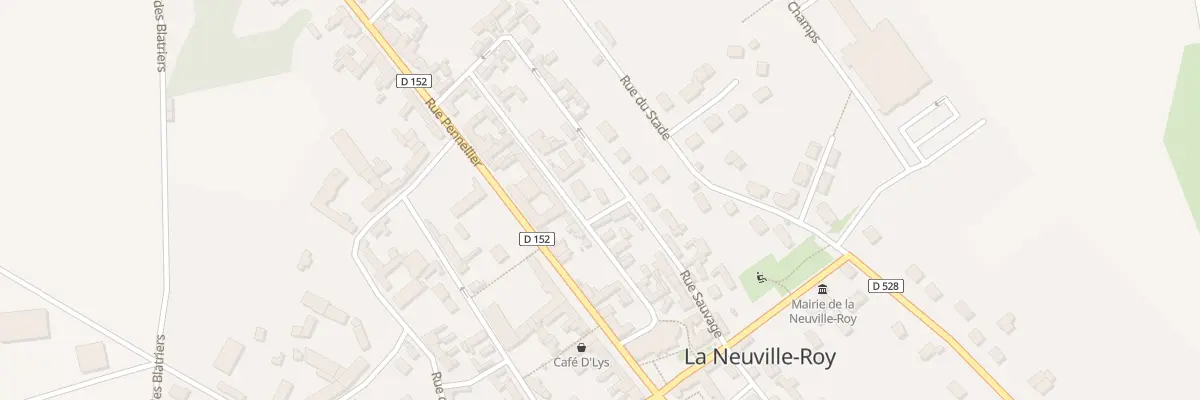 Plan du 8 Rue de la Mare à La Neuville-Roy