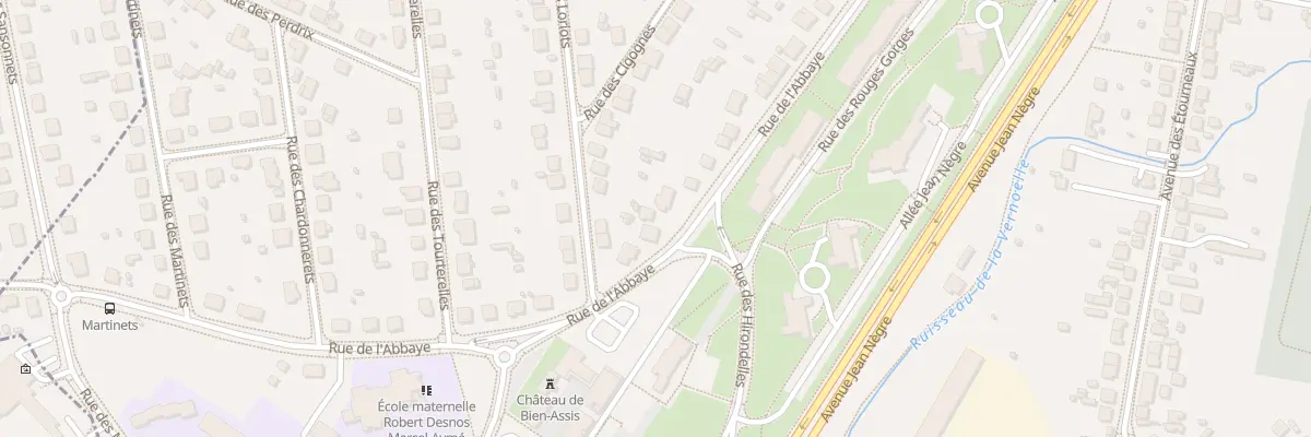 Plan du 62 Rue de l’Abbaye à Montluçon