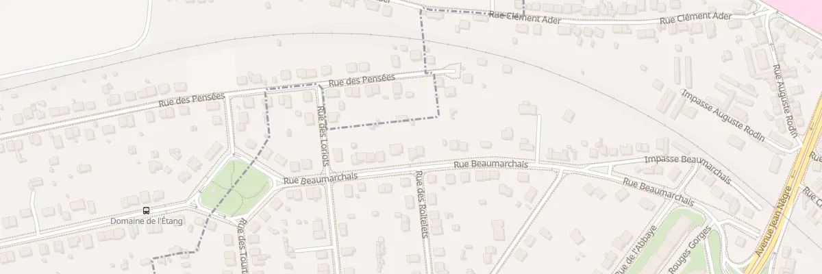 Plan du 62 Rue Beaumarchais à Montluçon