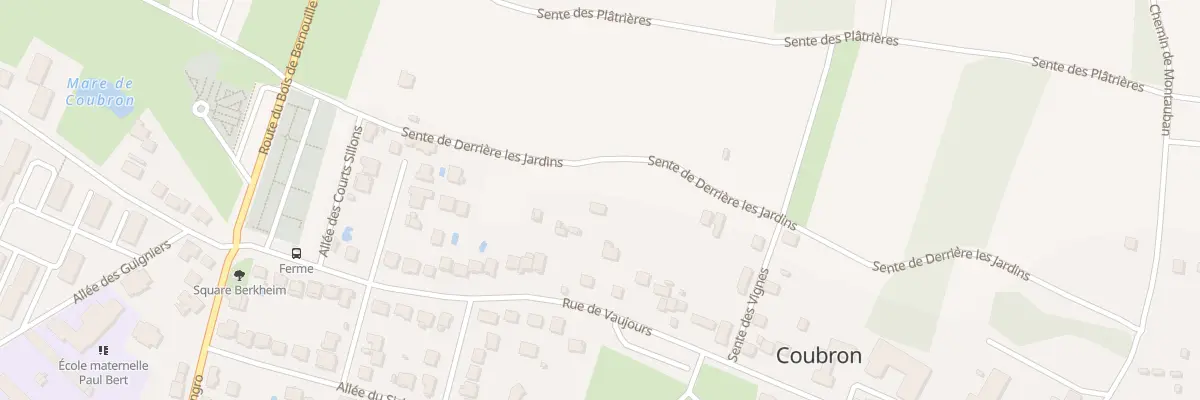 Plan du 50 Rue de Vaujours à Coubron