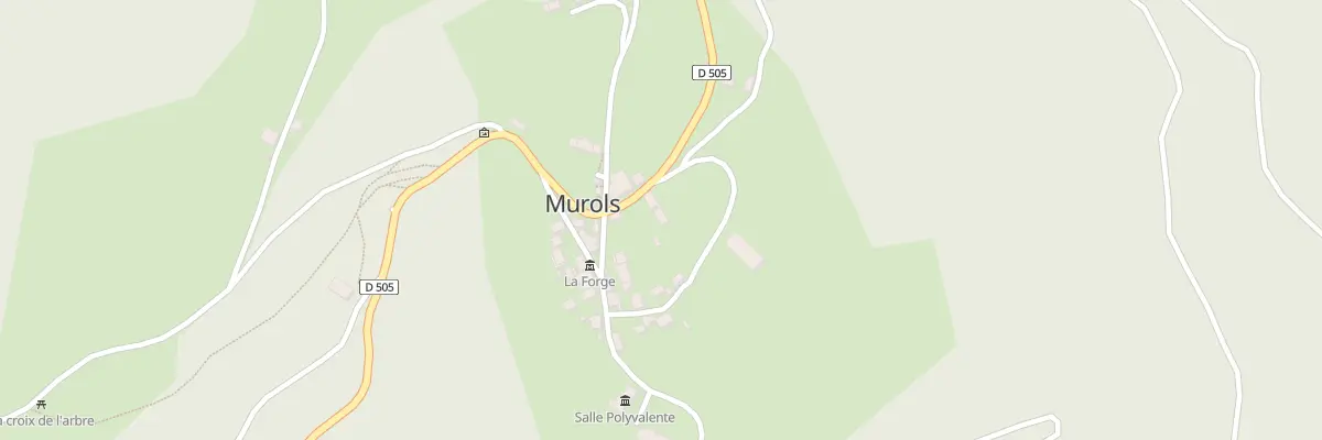 Plan du 5002 Murols à Murols