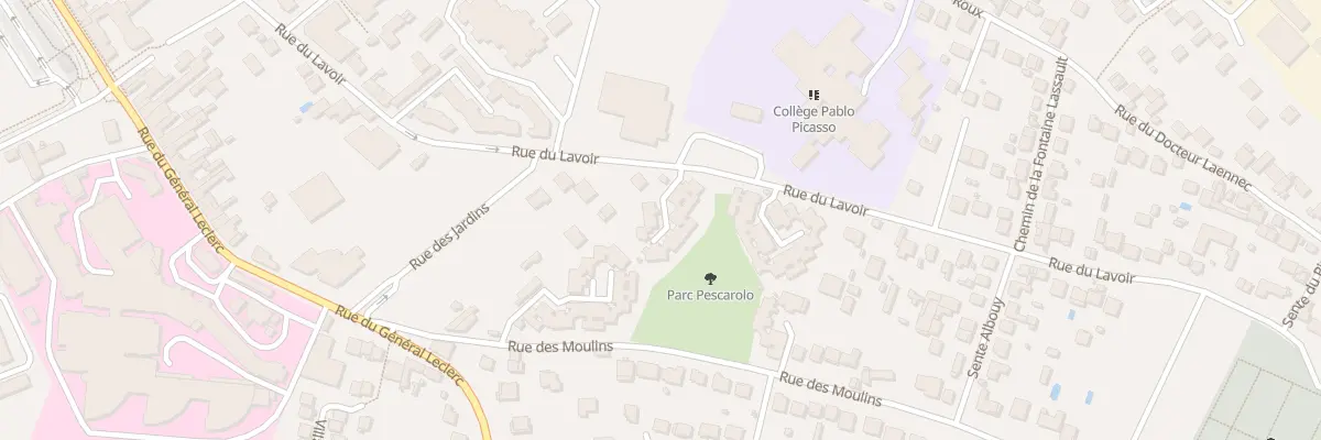 Plan du 68 Rue du Lavoir à Montfermeil