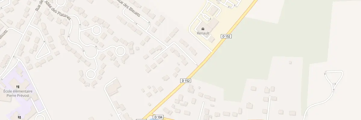 Plan du 46 Rue des Bleuets à La Chapelle-la-Reine