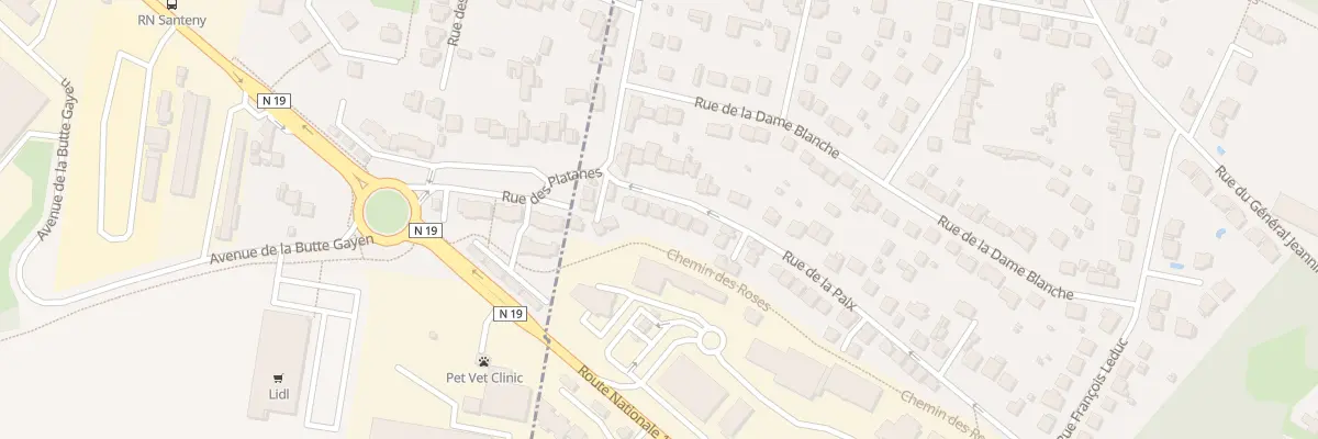Plan du 51 Rue de la Paix à Servon