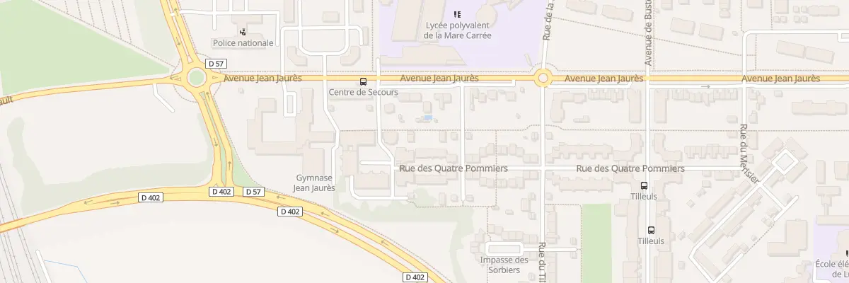 Plan du 360 Rue des Quatre Pommiers à Moissy-Cramayel
