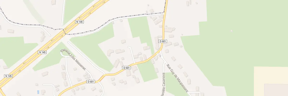 Plan du 41 Rue Hélène Boucher à Domérat