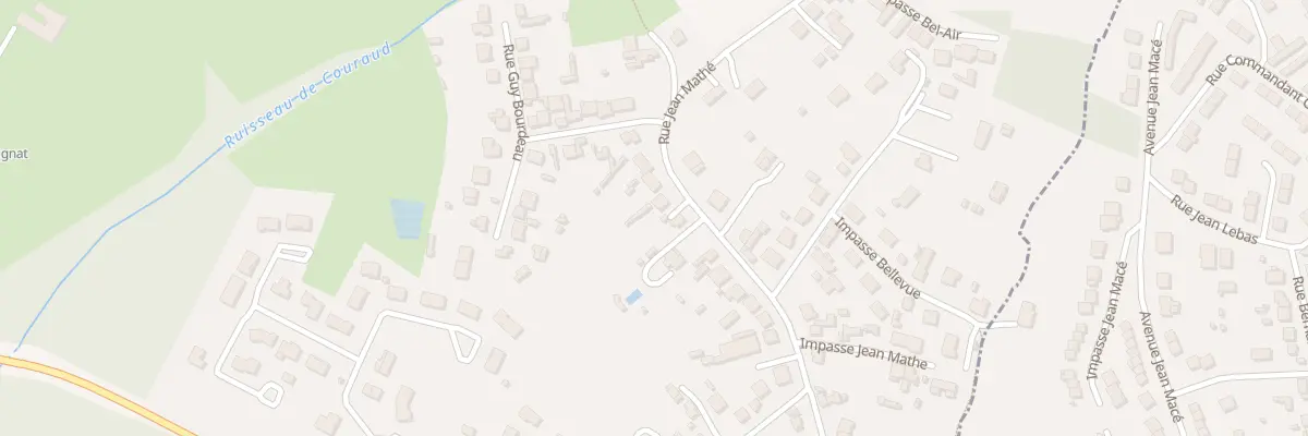 Plan du 35 Rue Jean Mathé à Domérat