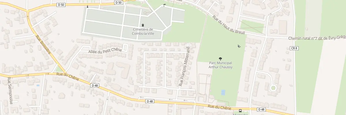 Plan du 26 Rue Francois Mitterrand à Combs-la-Ville