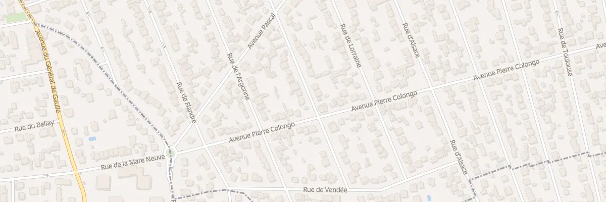 Plan du 90 Rue des Ardennes à Tremblay-en-France