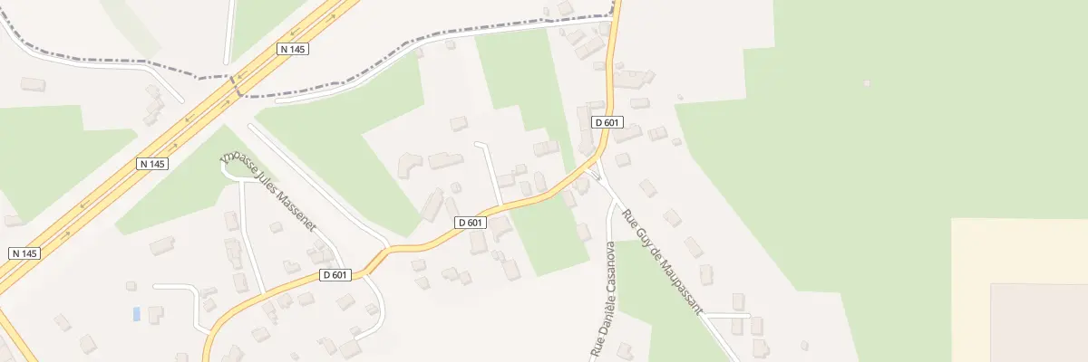Plan du 39 Rue Hélène Boucher à Domérat