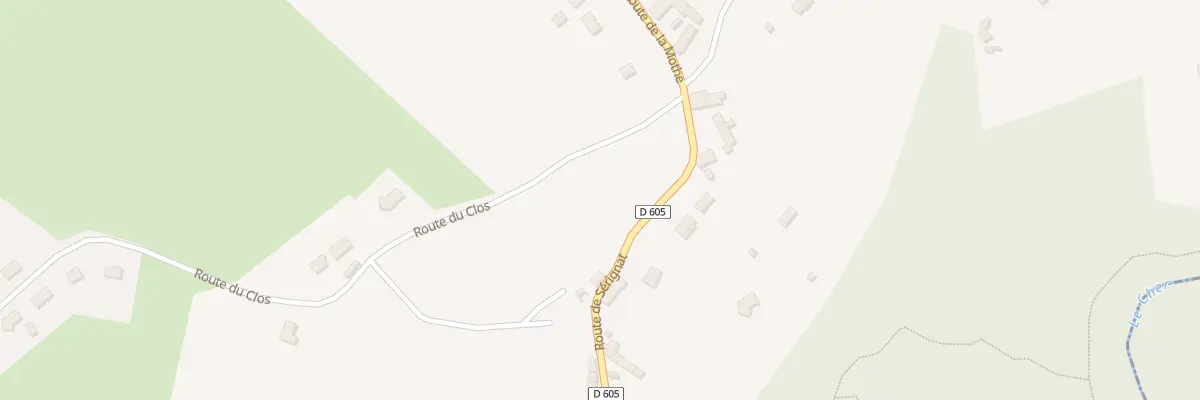 Plan du 5002 Rte du Clos à Lignerolles