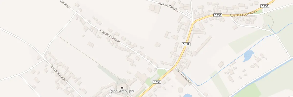 Plan du 4 Rue de Cambrai à Montiers