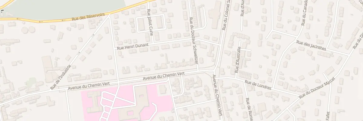 Plan du 45 Av du Chemin Vert à Montdidier