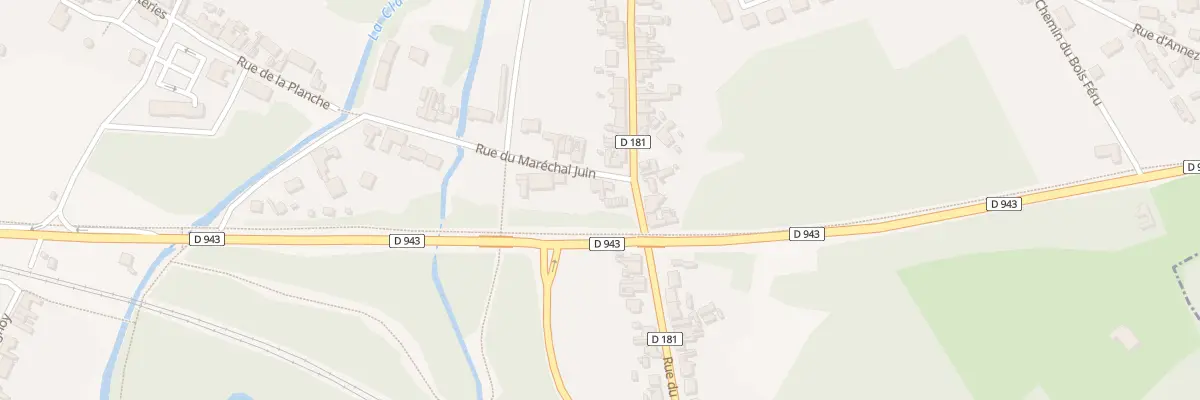 Plan du 25 Rue du Maréchal Juin à Chocques