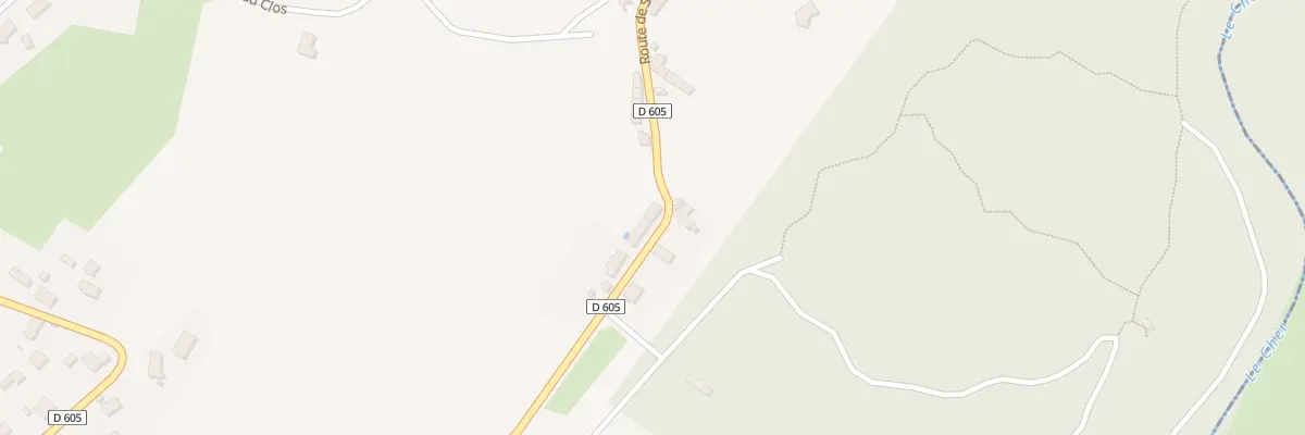Plan du 22 Rte de Sérignat à Lignerolles