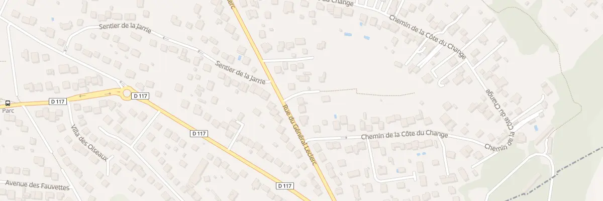 Plan du 115 Rue du Génèral Leclerc à Montfermeil