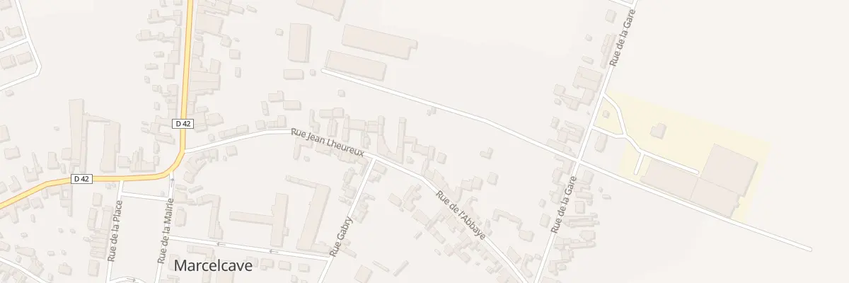 Plan du 5B Rue de l’Abbaye à Marcelcave