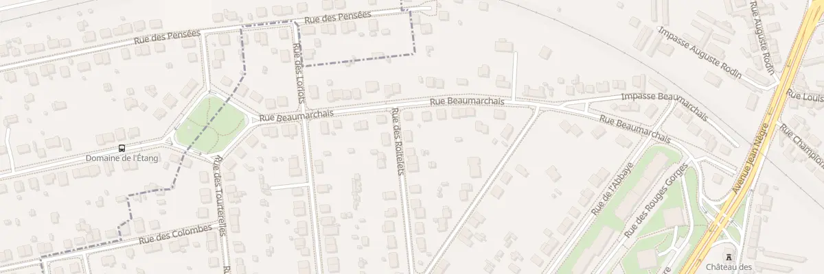 Plan du 22 Rue des Roitelets à Montluçon