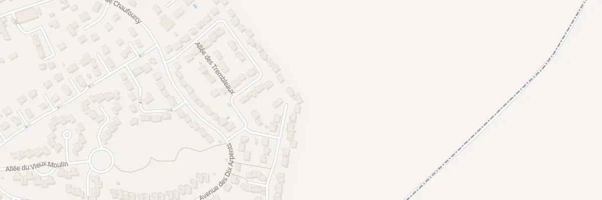 Plan du 56 Rue de la Pointe d’Aumont à Vémars