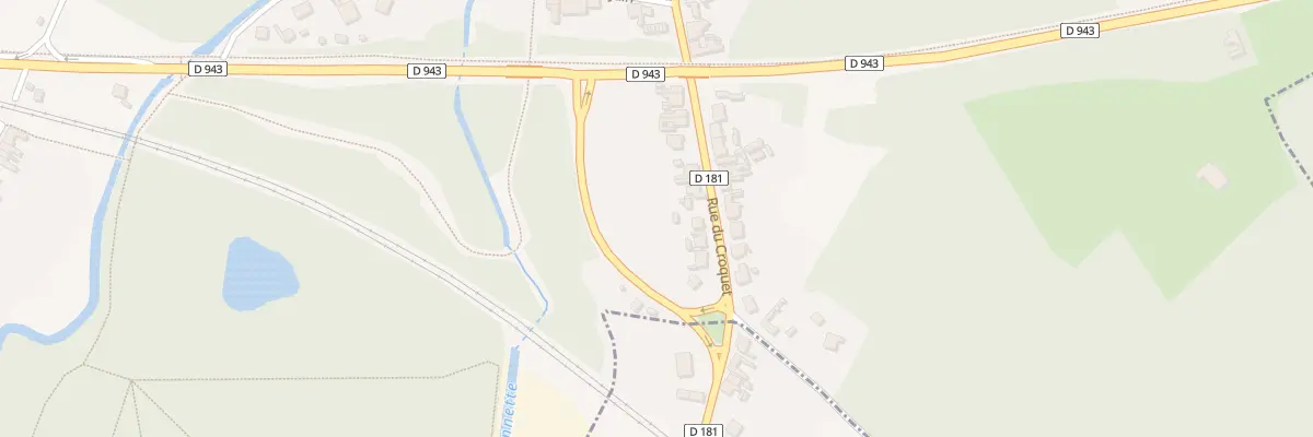 Plan du 408 Rue du Croquet à Chocques