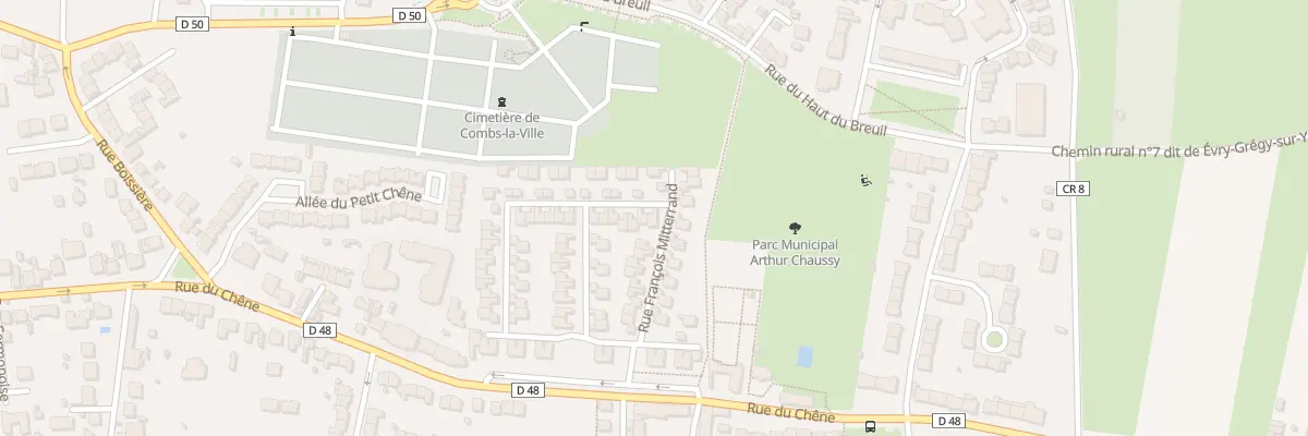 Plan du 18 Rue Francois Mitterrand à Combs-la-Ville