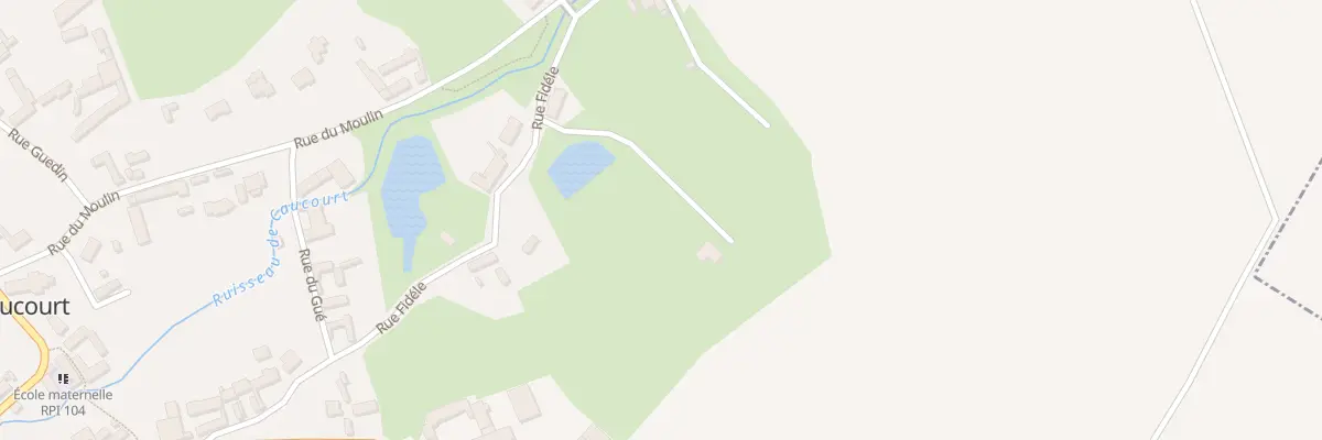 Plan du 7 Rue Fidèle à Caucourt