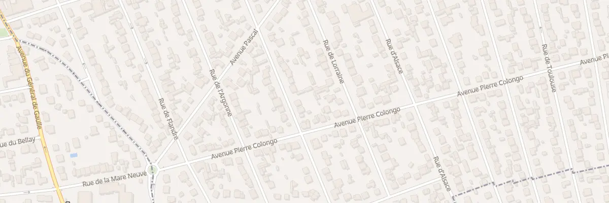 Plan du 85 Rue des Ardennes à Tremblay-en-France