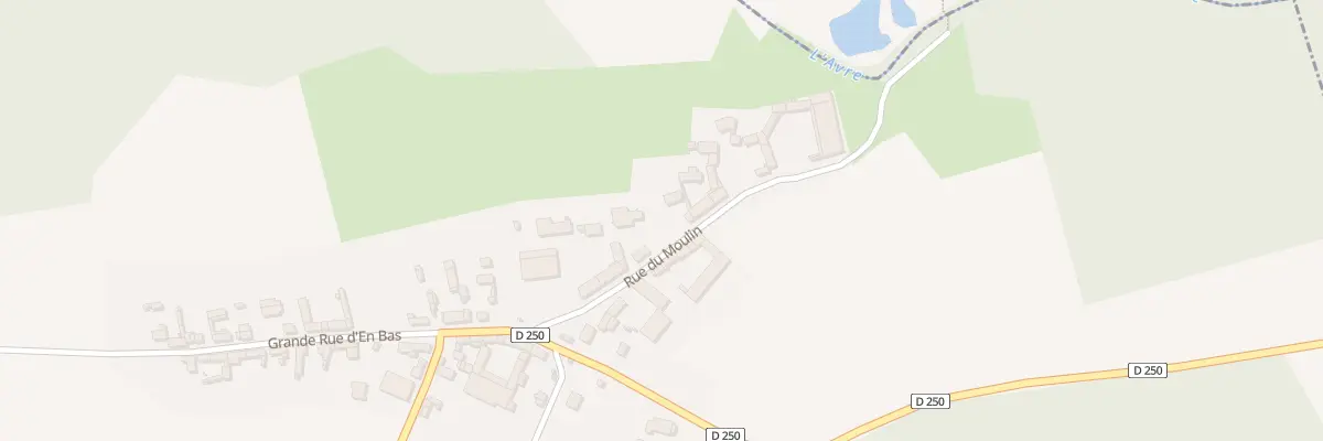 Plan du 5029 Rue du Moulin à Boussicourt