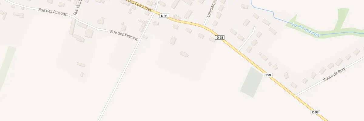 Plan du 34 Rue des Colombes à Nohant-en-Goût
