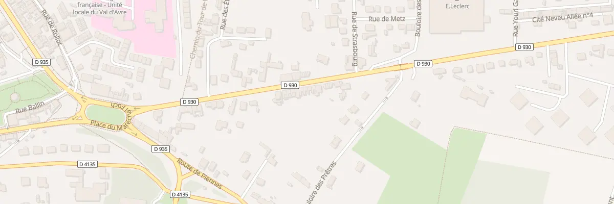 Plan du 34 Av Georges Clémenceau à Montdidier