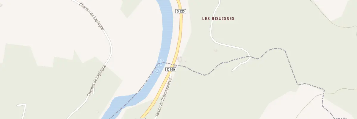 Plan du 542 Les Bouisses à Florentin-la-Capelle