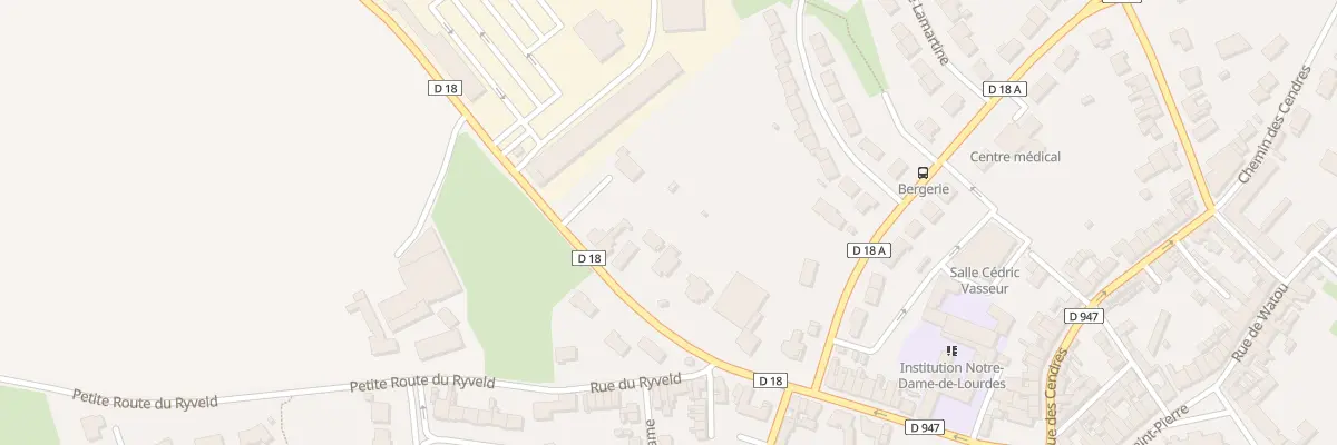 Plan du 36 Rue Rémy Goetgheluck à Steenvoorde