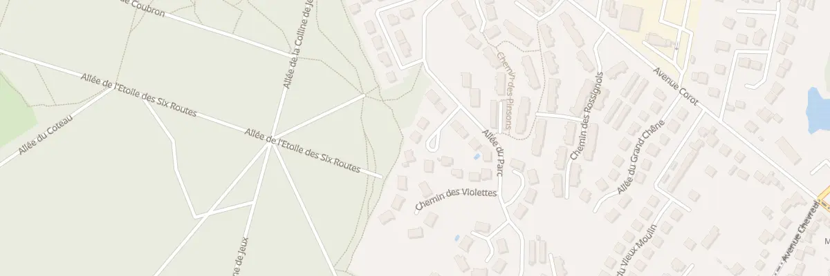 Plan du 6 Rue des Acacias à Coubron