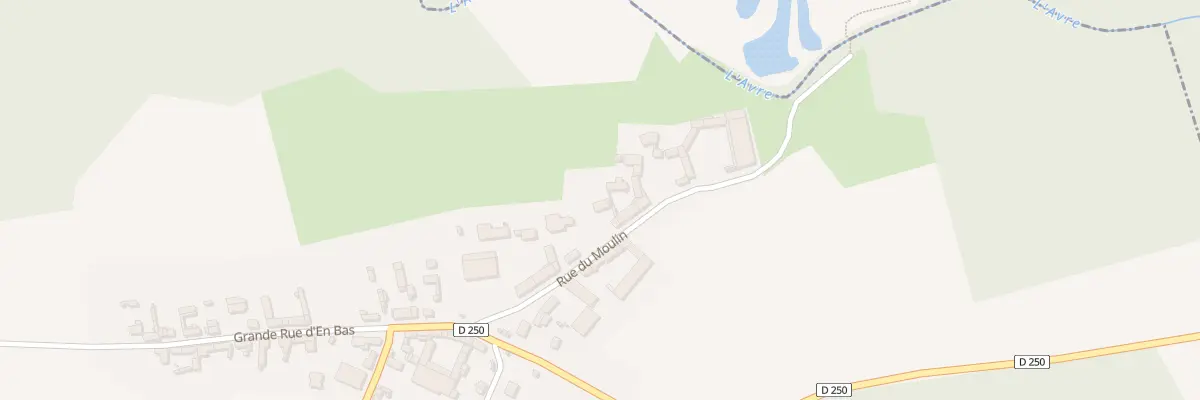 Plan du 5 Rue du Moulin à Boussicourt