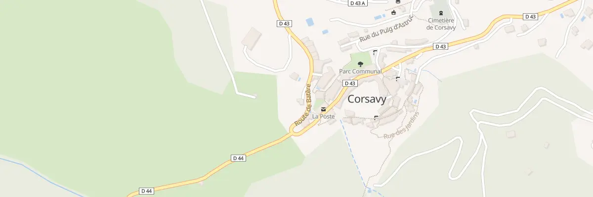 Plan du 48 La Tourre à Corsavy