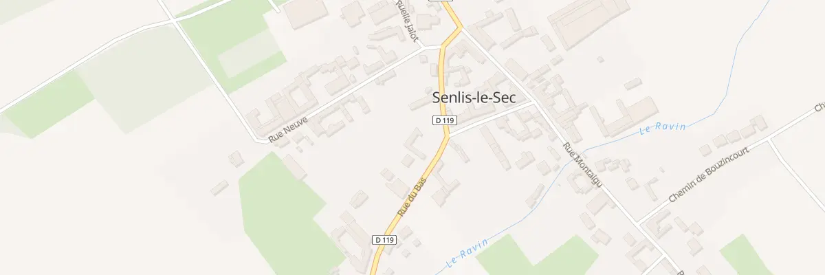 Plan du 128 Rue du Bas à Senlis-le-Sec