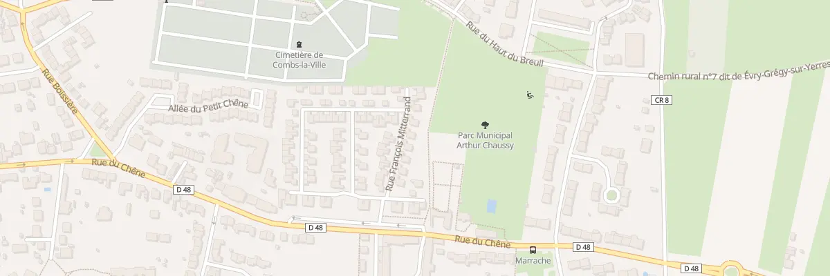 Plan du 15 Rue Francois Mitterrand à Combs-la-Ville