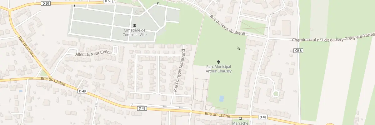 Plan du 17 Rue Francois Mitterrand à Combs-la-Ville