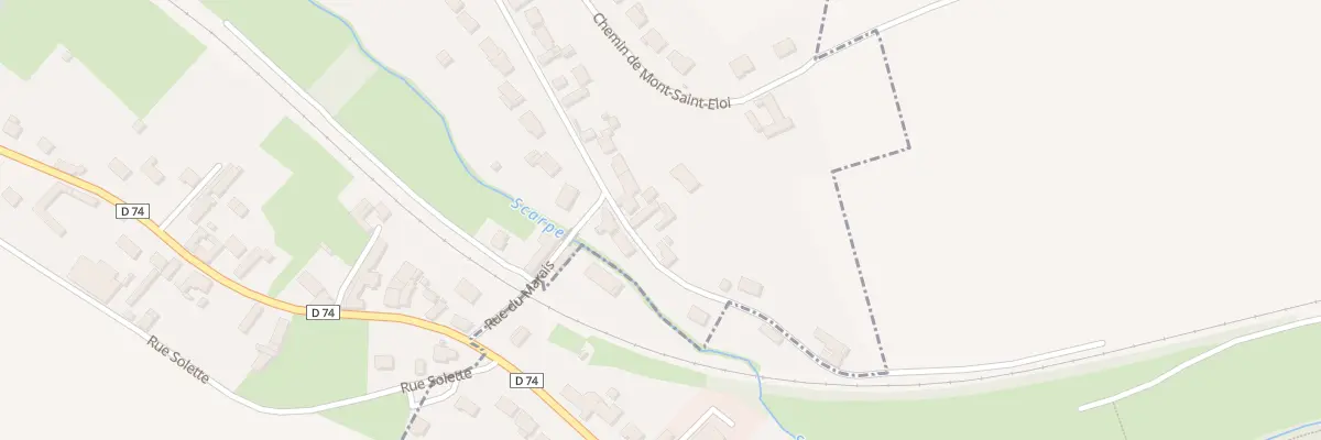 Plan du 8 Rue du Marais à Savy-Berlette