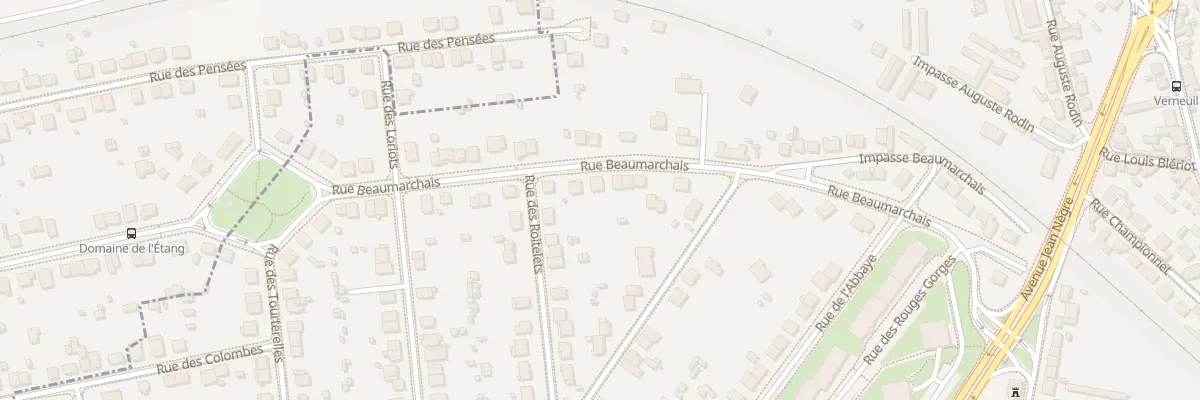 Plan du 37 Rue Beaumarchais à Montluçon