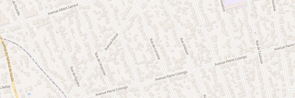 Plan du 86 Rue de Lorraine à Tremblay-en-France